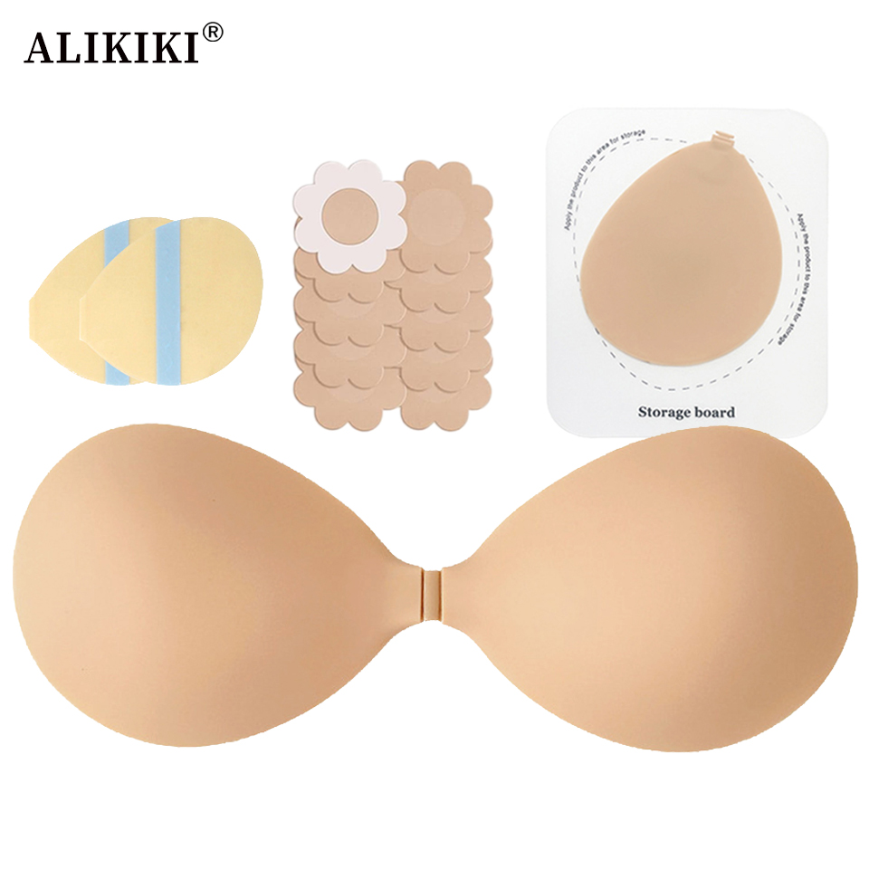 Backless Bra Sticky - Cleavage Lift Silicone Stick-on Bra Replaceable