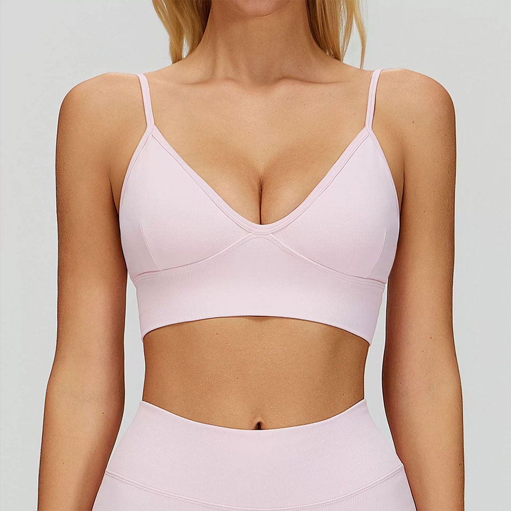 Sports Bra Women Breathable Sh - огляд і ціна Plunge Bra Push Up