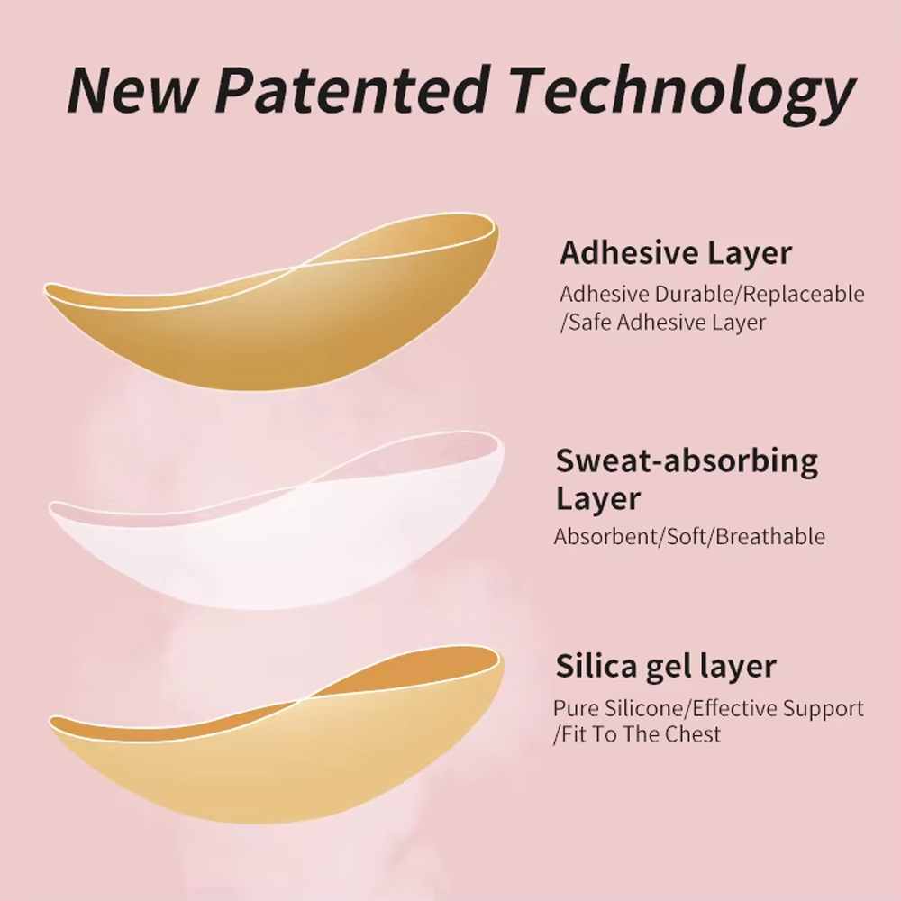 Cleavage Lift Silicone Stick-o - огляд і ціна Backless Bra Sticky