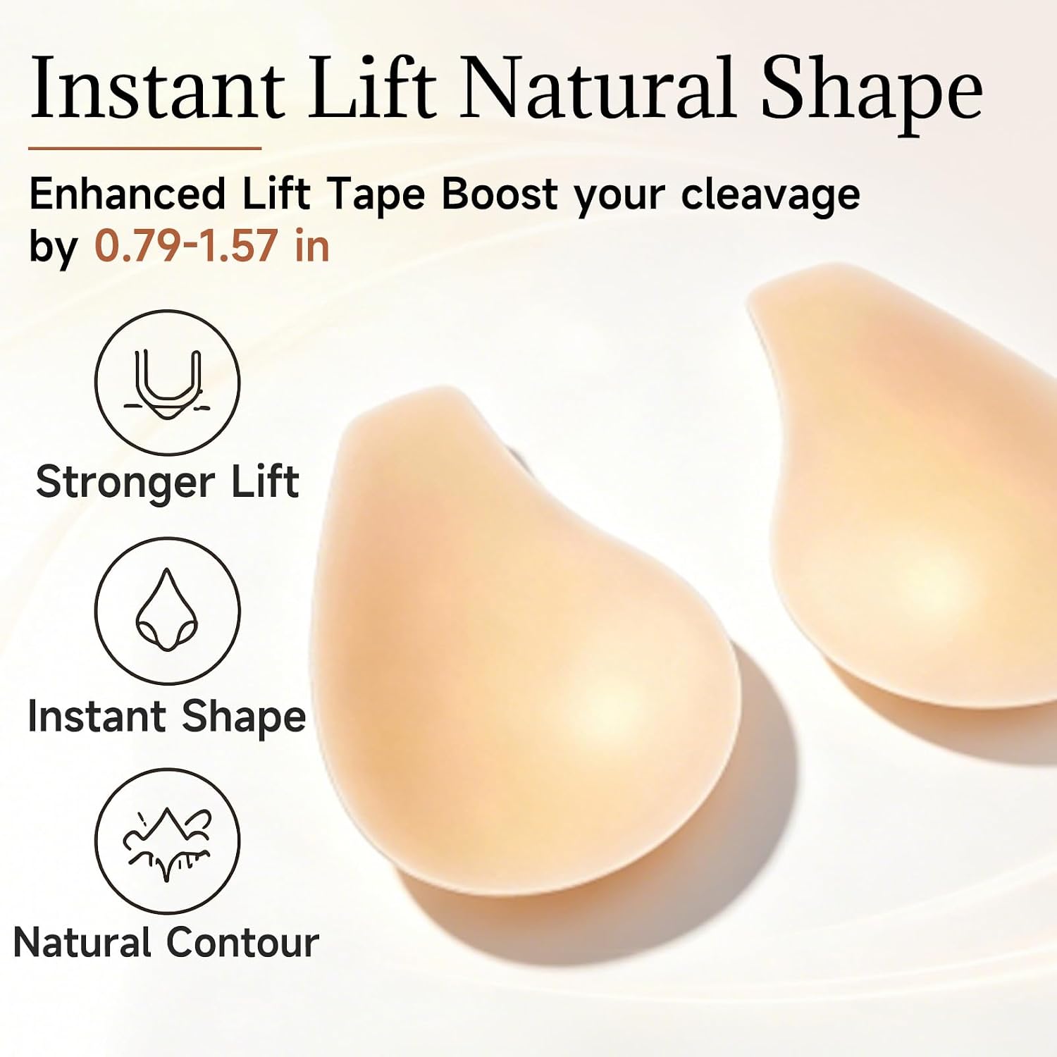 Silicone Nipple Covers Adhesiv - огляд і ціна Backless Bra Sticky